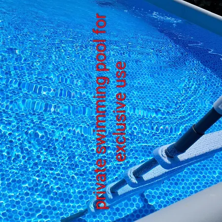Camera Con Piscina Privata In Uso Esclusivo A Villa Rosa Lejlighed *